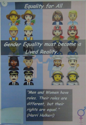 N°3 : “Gender equality must become a lived reality” by Henri Effila, Jannette Nzie, Andy Thumba